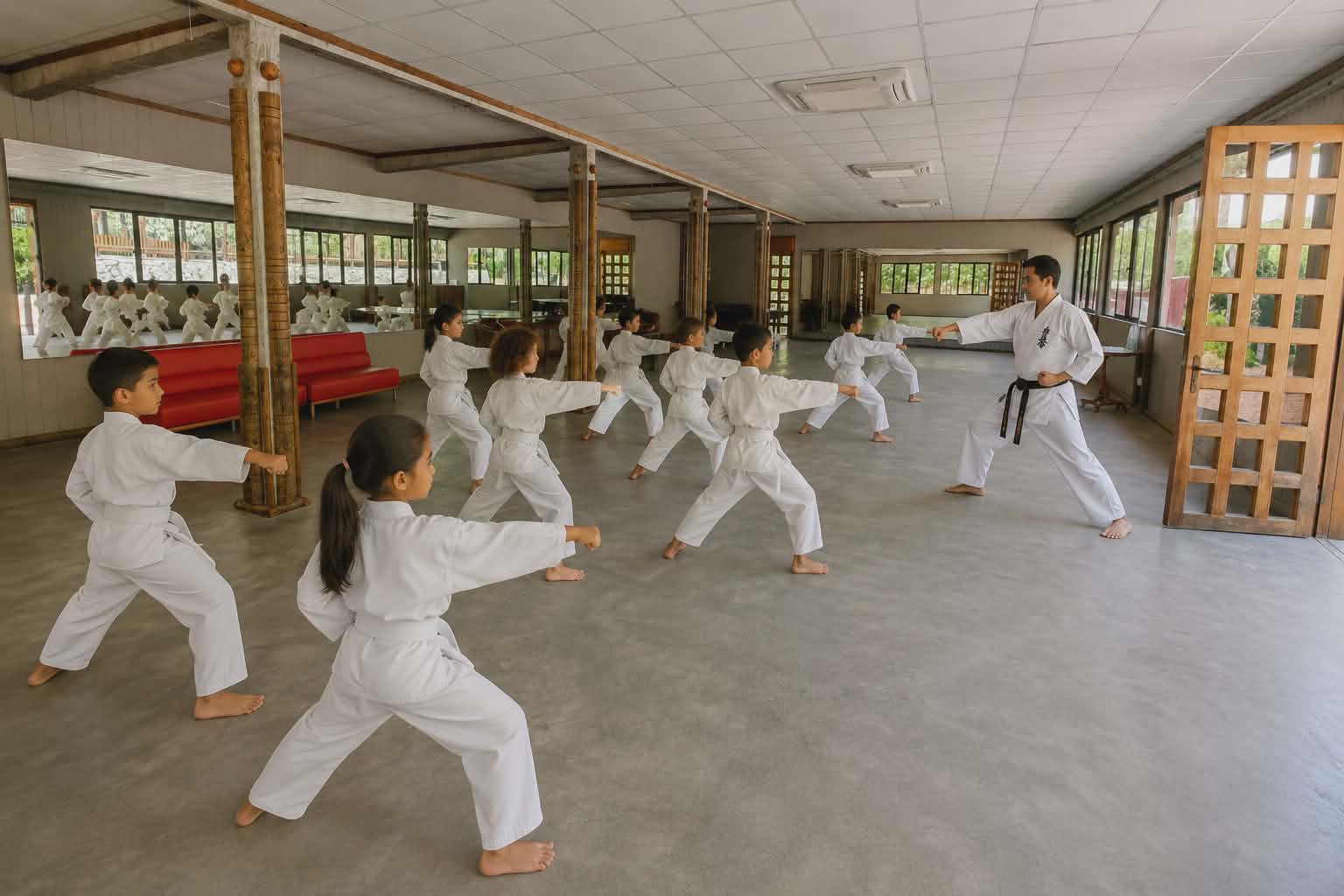 Karaté à La Grande Salle